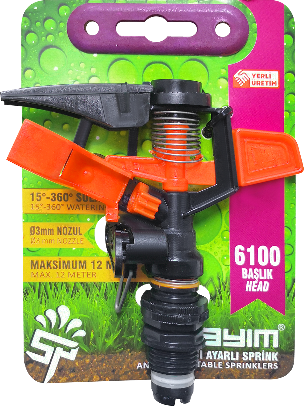 SAYIM 6100 SPRİNK BAŞLIĞI (OTOMATİK )